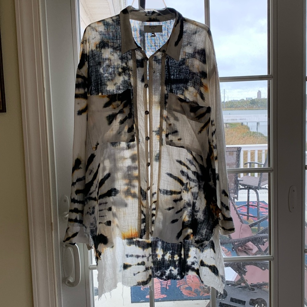 Free People tie-dye tunic